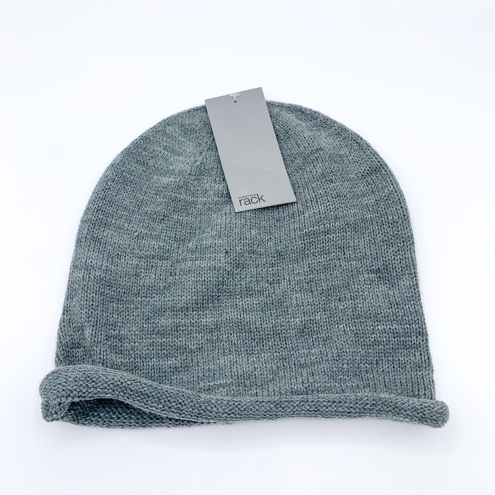 Nordstrom Rack Gray Beanie Winter Hat